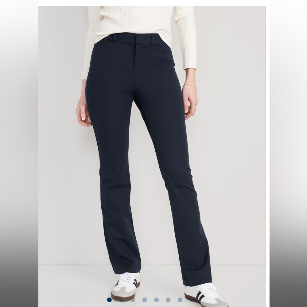 High rise flare pants